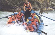 Exciting raft rides